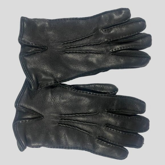 HOLT RENFREW LAMBSKIN DRIVING GLOVES (SZ 7) (GUC) - Picture 3 of 7